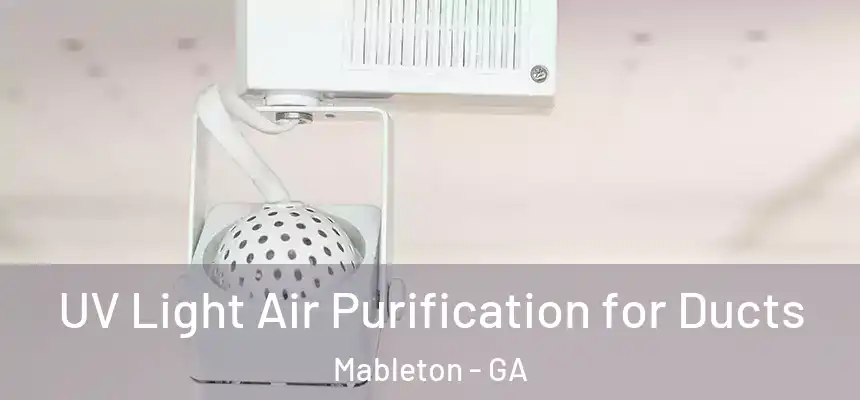  UV Light Air Purification for Ducts Mableton - GA